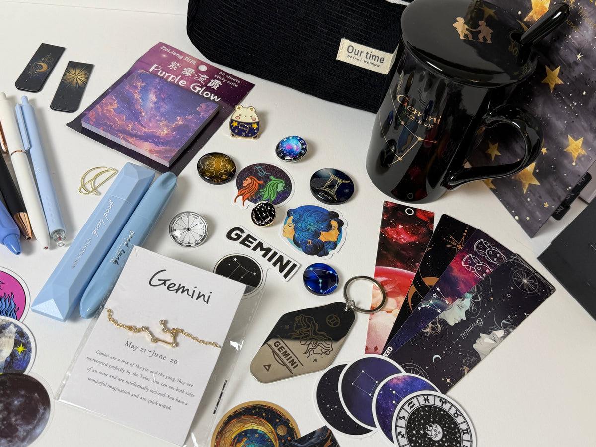 ♊ Gemini Zodiac Gift Box | Unique Astrology Box for Gemini