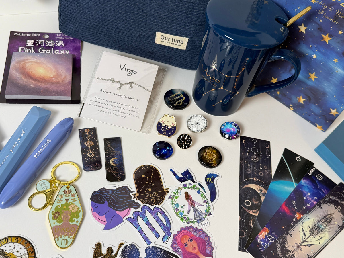 ♍ Virgo Zodiac Gift Box | Minimalist Astrology Gift Set