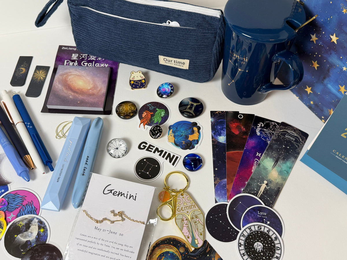 ♊ Gemini Zodiac Gift Box | Unique Astrology Box for Gemini