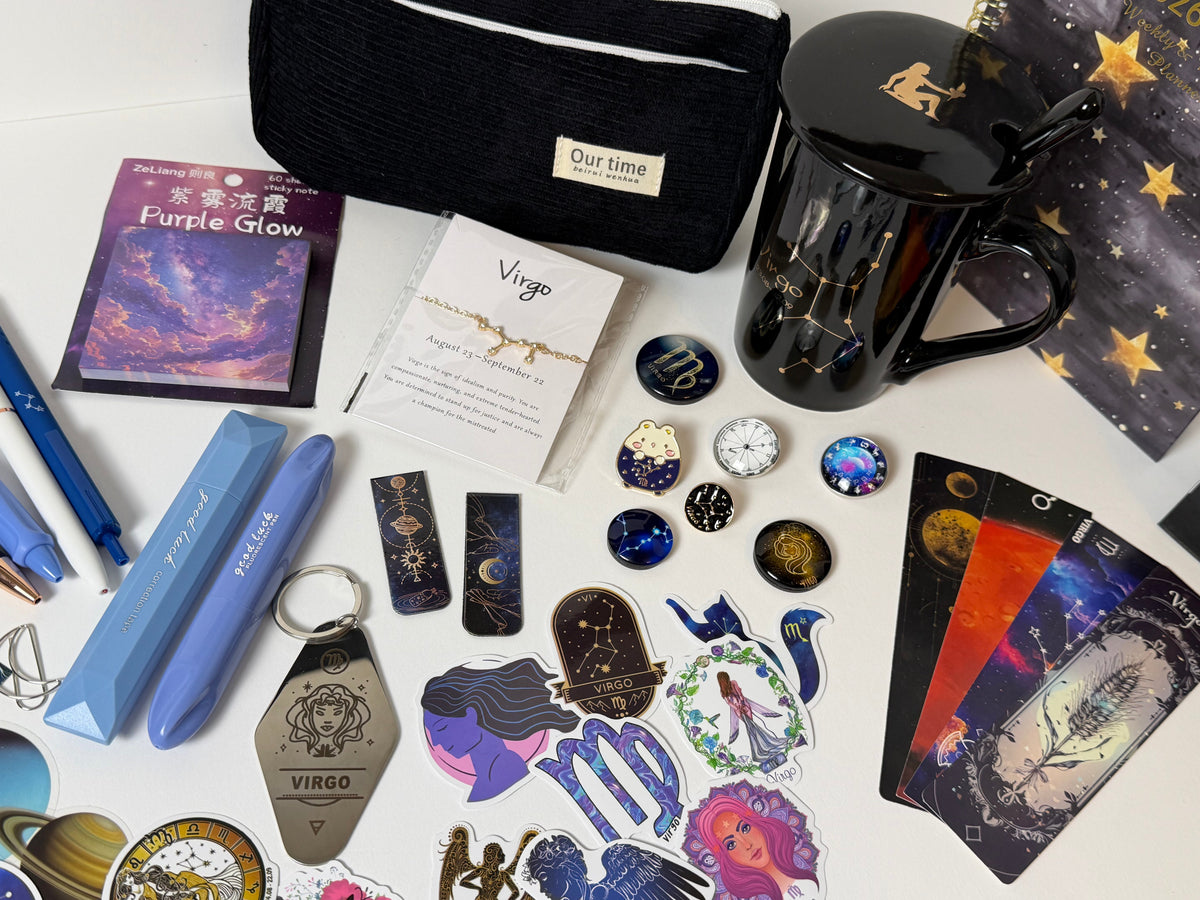 ♍ Virgo Zodiac Gift Box | Minimalist Astrology Gift Set