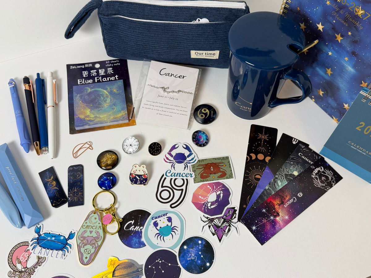 ♋ Cancer Zodiac Gift Box | Cozy Astrology Gift Set for Cancer