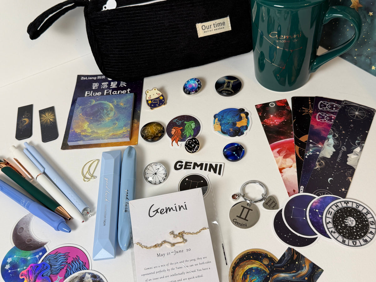 ♊ Gemini Zodiac Gift Box | Unique Astrology Box for Gemini