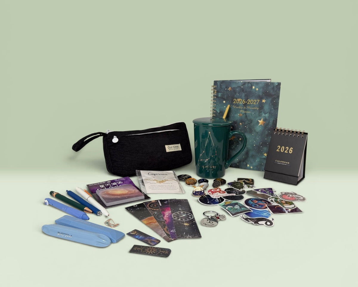 ♑ Capricorn Zodiac Gift Box | Elegant Astrology Gift for Capricorn