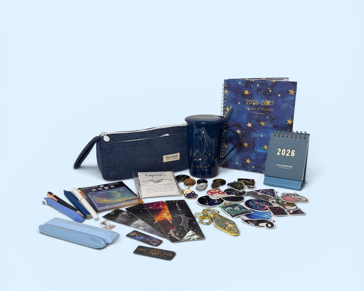 ♑ Capricorn Zodiac Gift Box | Elegant Astrology Gift for Capricorn
