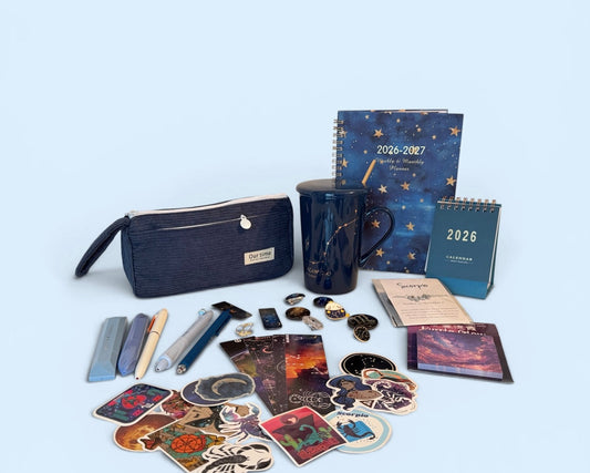 ♏ Scorpio Zodiac Gift Box | Mysterious Astrology Gift Set