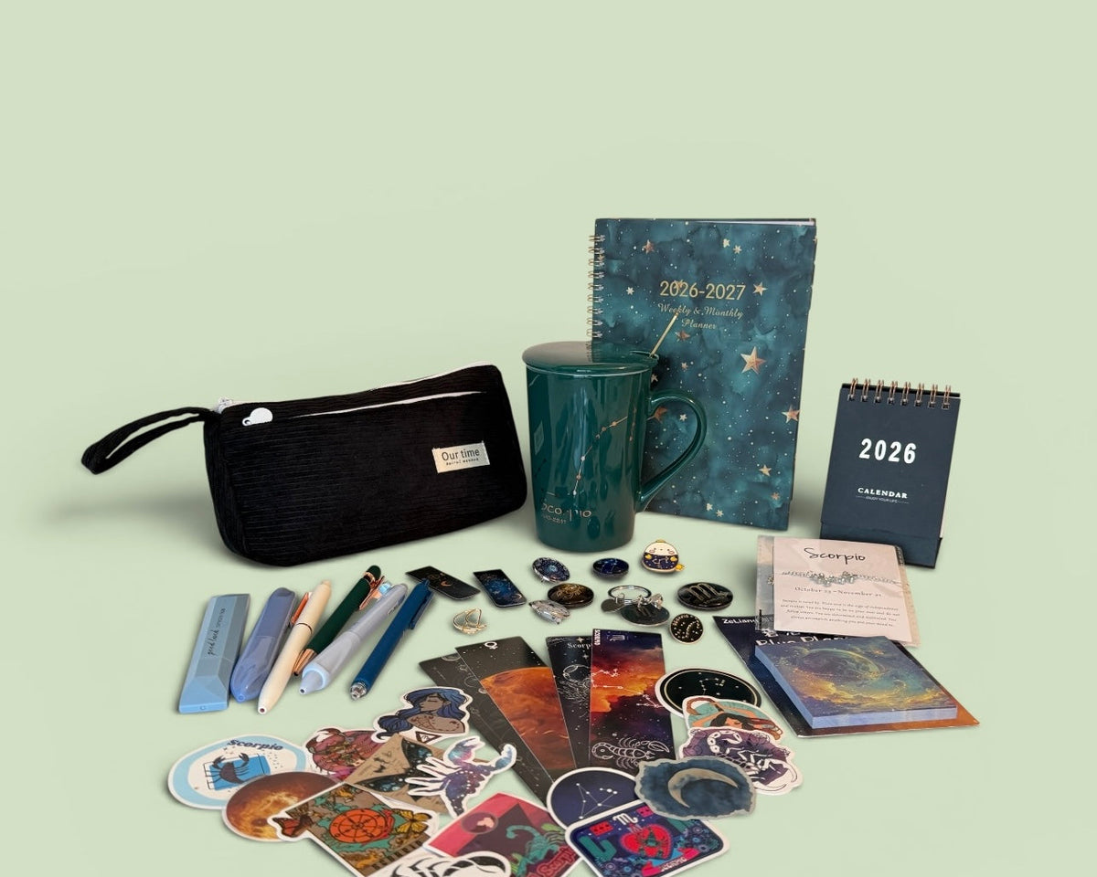 ♏ Scorpio Zodiac Gift Box | Mysterious Astrology Gift Set