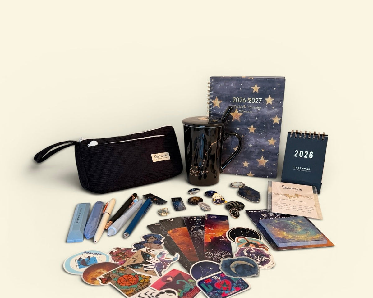 ♏ Scorpio Zodiac Gift Box | Mysterious Astrology Gift Set