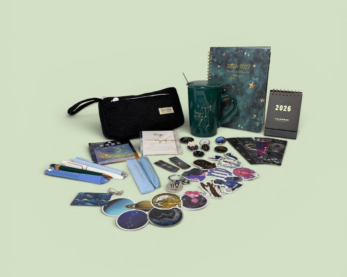 ♍ Virgo Zodiac Gift Box | Minimalist Astrology Gift Set