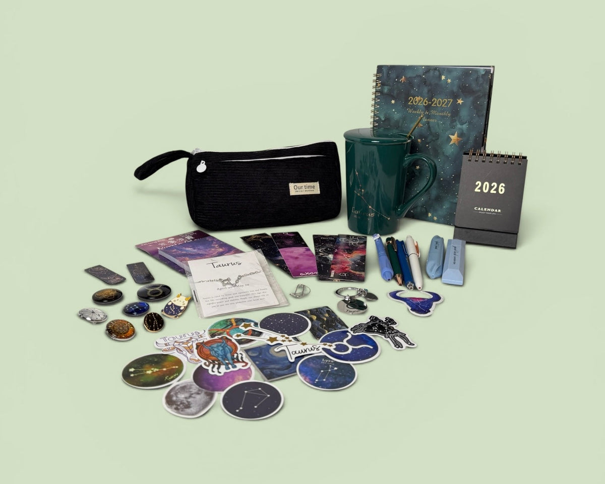 ♉  Taurus Zodiac Gift Box | Luxury Astrology Gift Set for Taurus